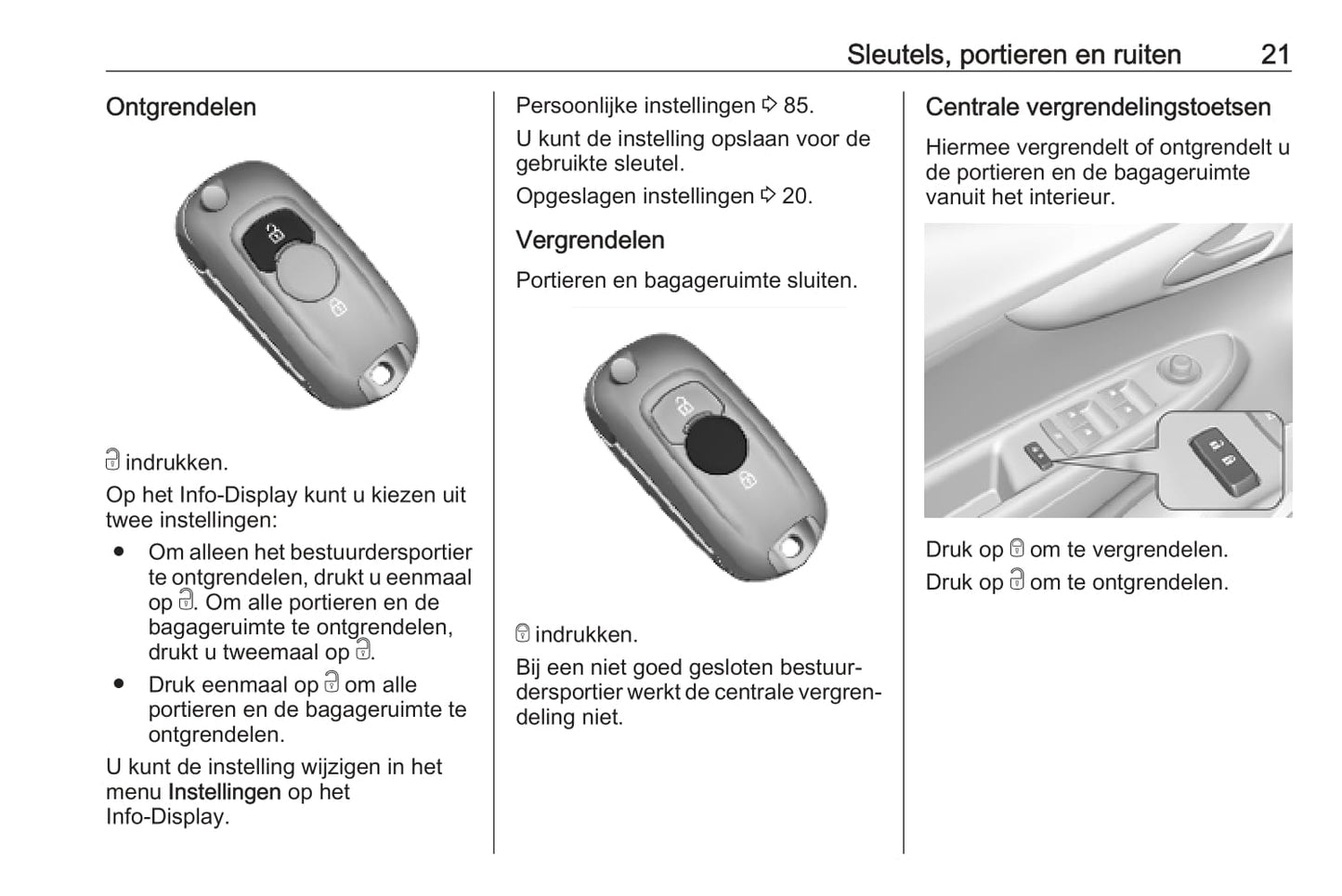 2018-2019 Opel Karl Manuel du propriétaire | Néerlandais