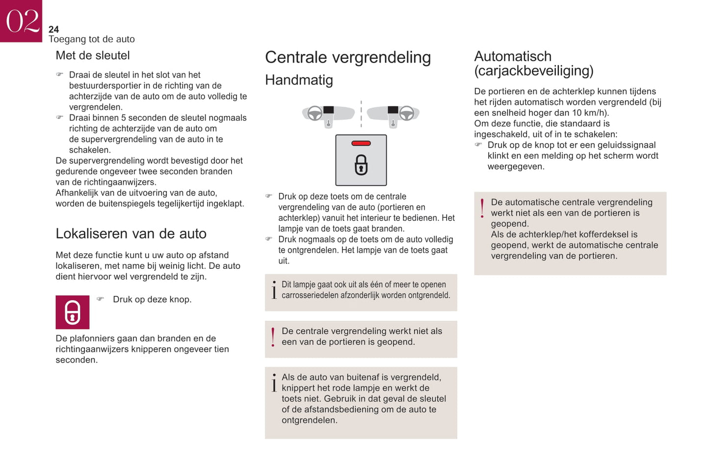 2018-2019 DS DS 3 Owner's Manual | Dutch