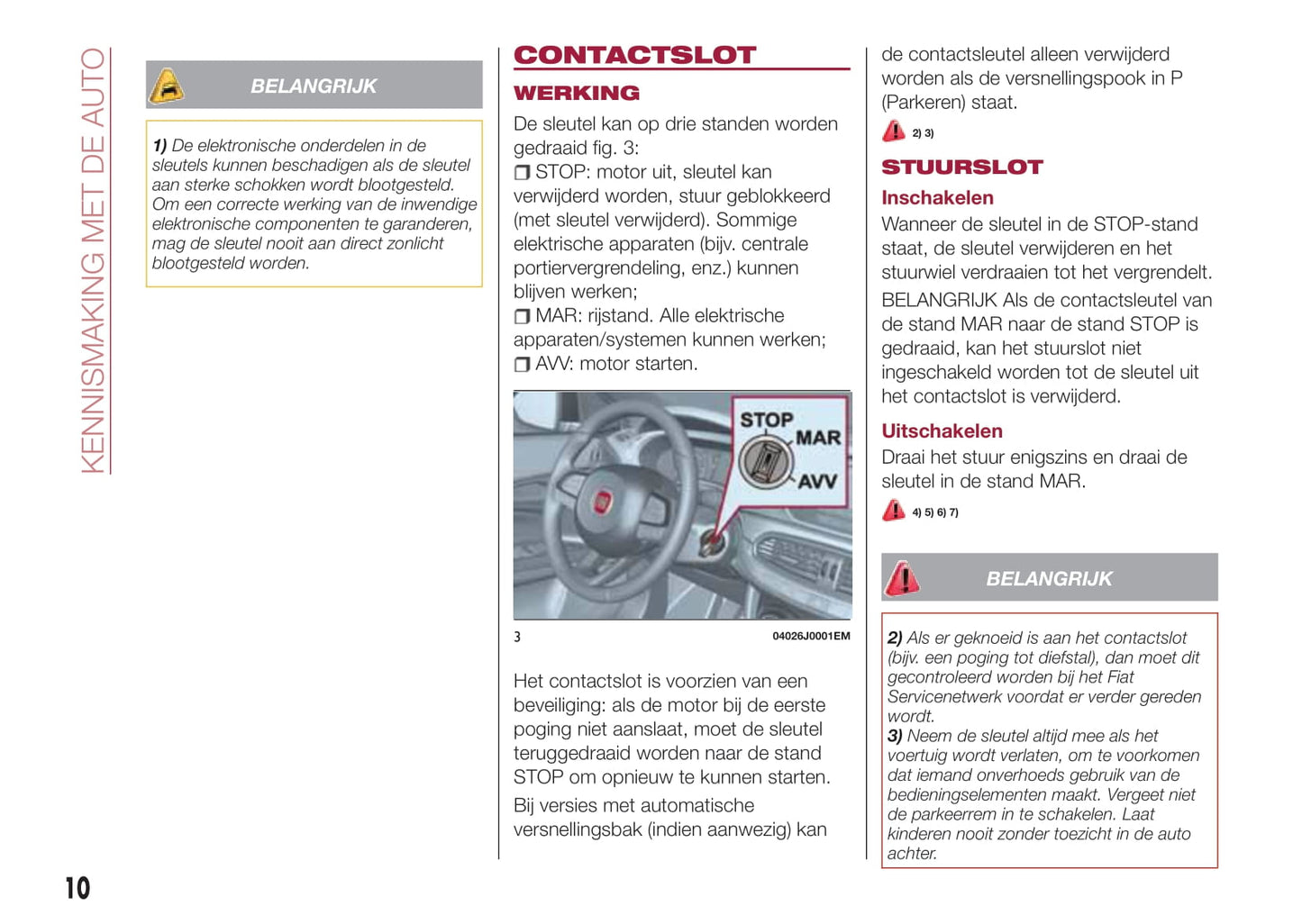 2016-2017 Fiat Tipo 4 Doors Owner's Manual | Dutch