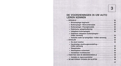 1999-2005 Chrysler Neon Owner's Manual | Dutch