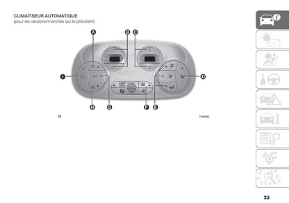 2020-2021 Fiat 500 Hybrid/500C Hybrid Owner's Manual | French