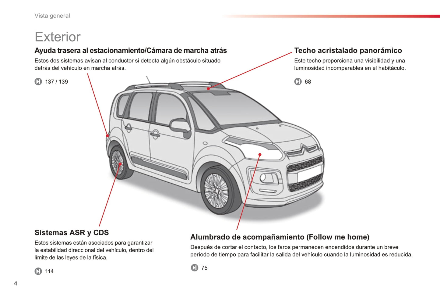 2013-2017 Citroën C3 Picasso Manuel du propriétaire | Espagnol