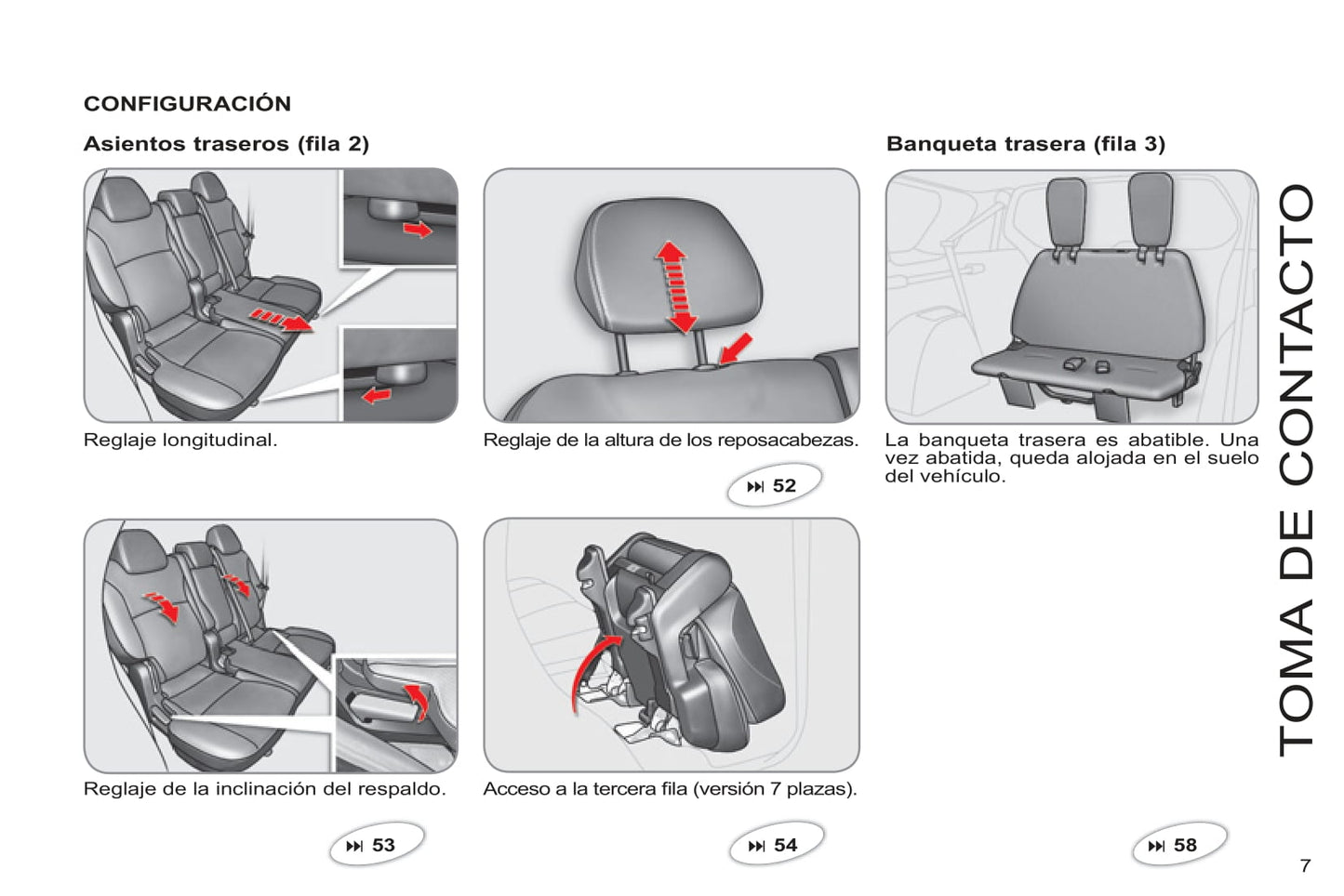 2011-2012 Citroën C-Crosser Owner's Manual | Spanish