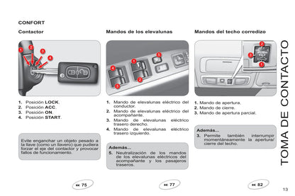 2011-2012 Citroën C-Crosser Owner's Manual | Spanish