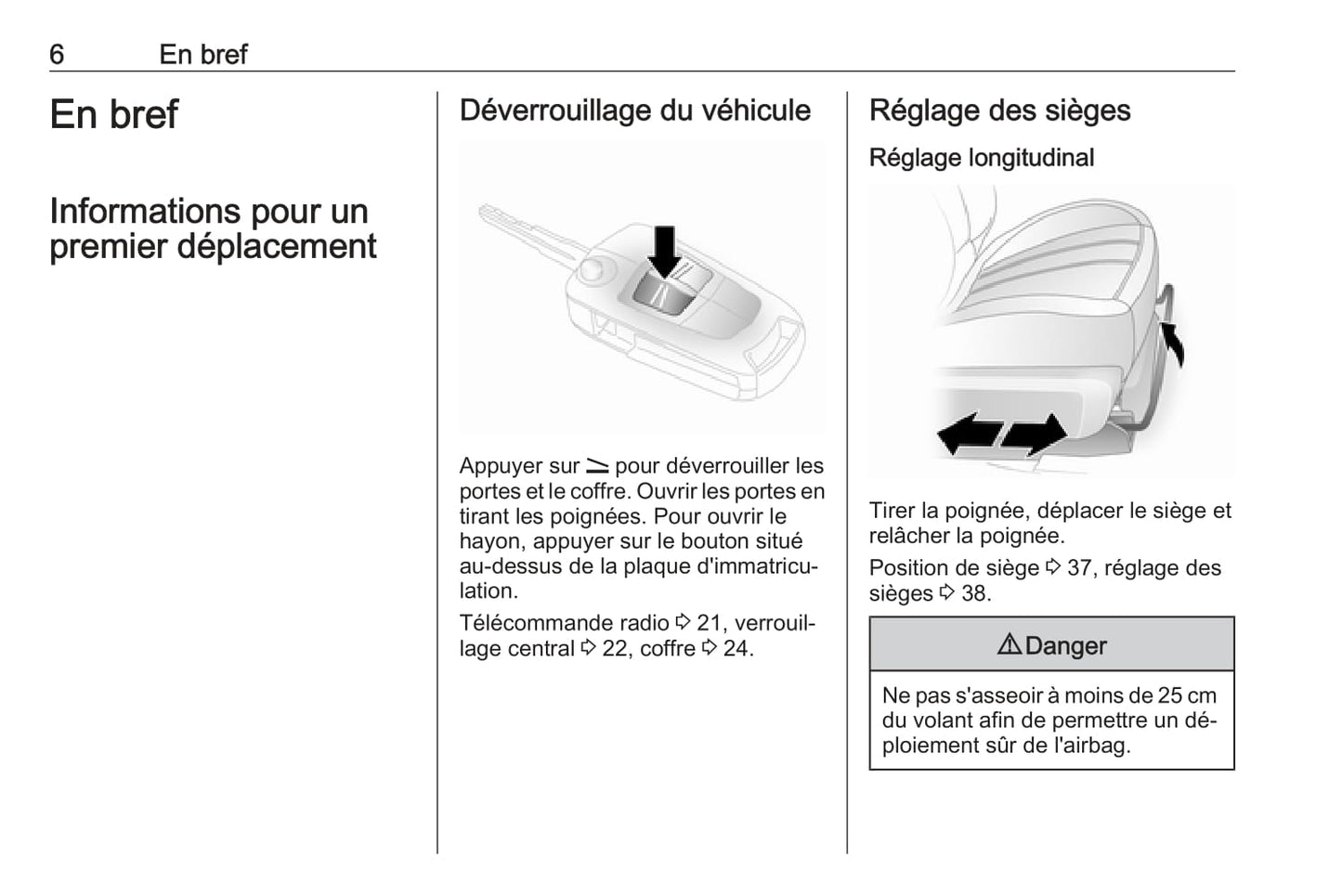 2016-2017 Opel Antara Manuel du propriétaire | Français