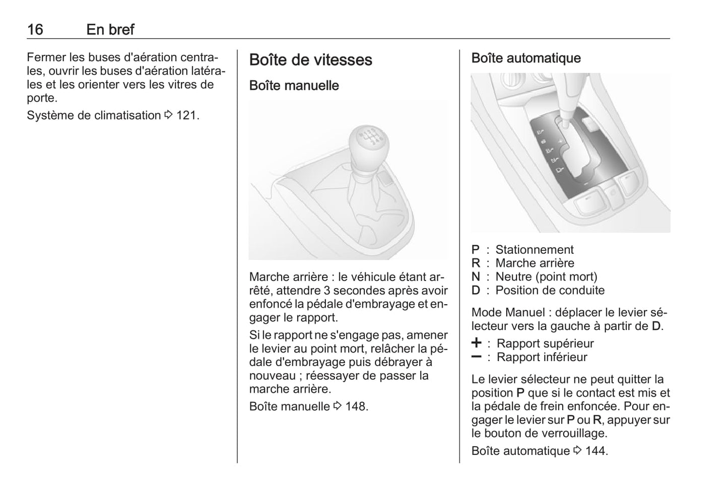 2016-2017 Opel Antara Owner's Manual | French