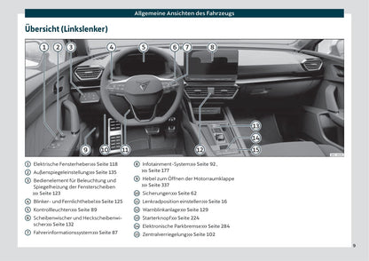 2020-2021 Cupra Leon Owner's Manual | German