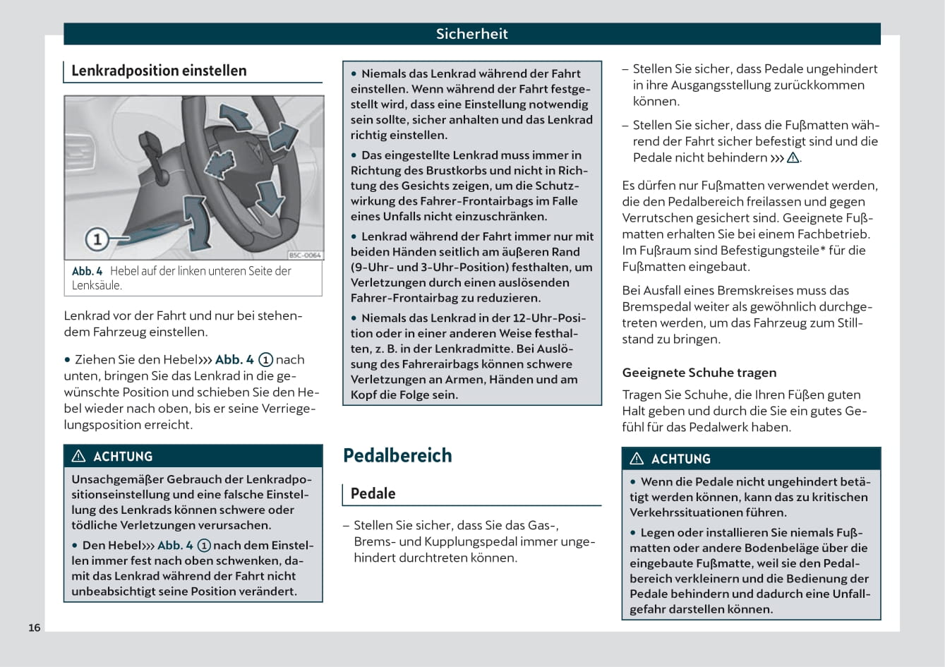 2020-2021 Cupra Leon Owner's Manual | German