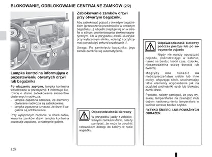 2018-2019 Renault Trafic Owner's Manual | Polish