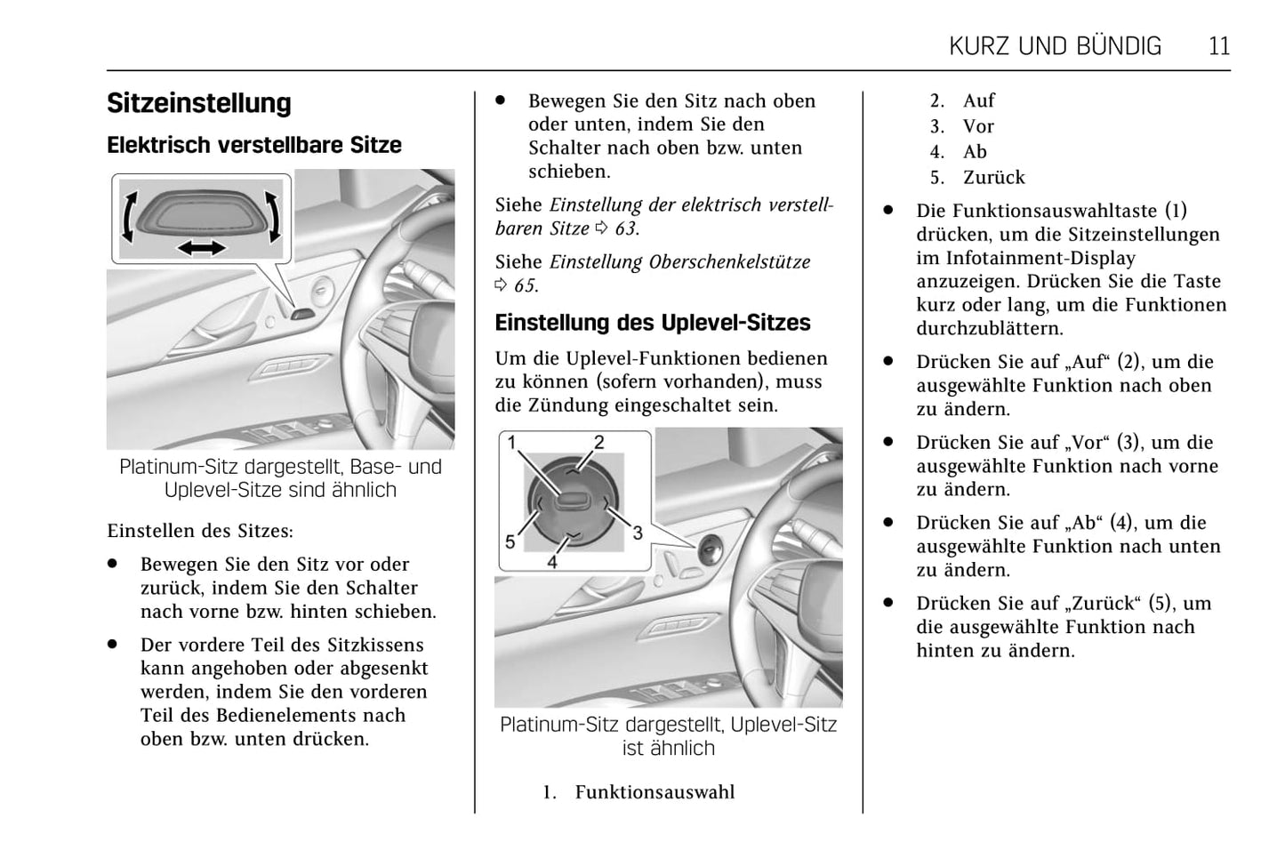 2017-2018 Cadillac CT6 Owner's Manual | German