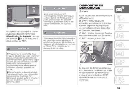 2018-2019 Fiat 500L Gebruikershandleiding | Frans