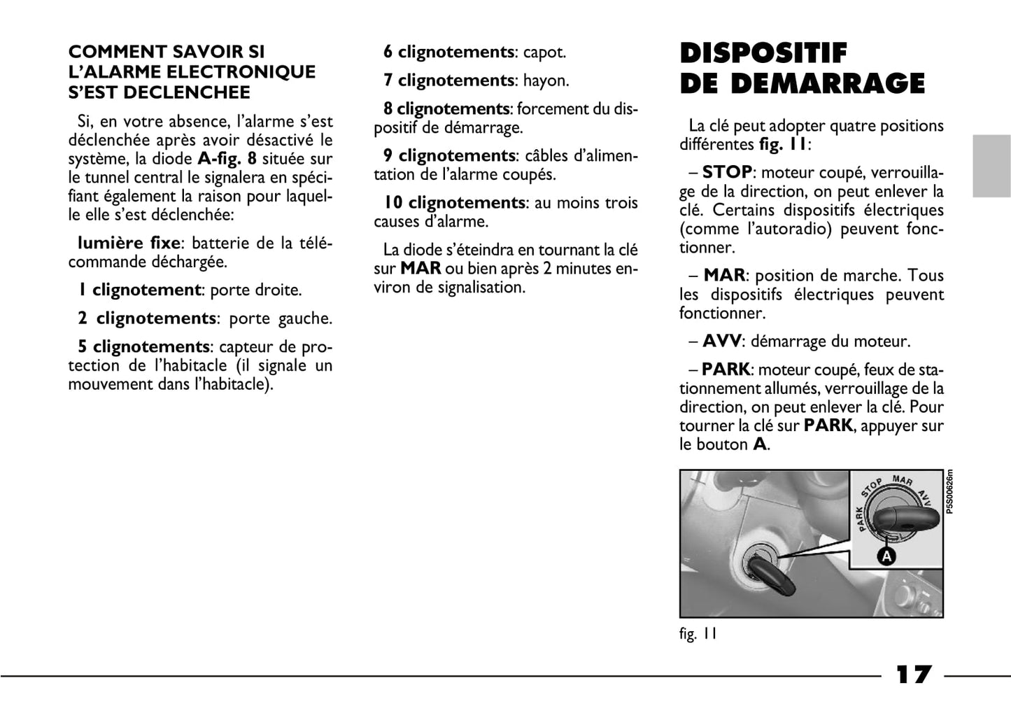 2003-2004 Fiat Barchetta Bedienungsanleitung | Französisch