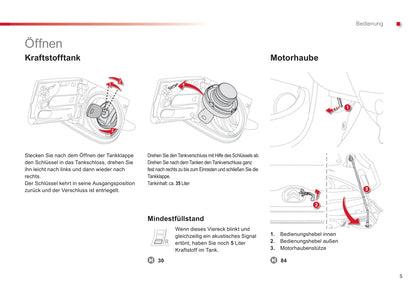 2012-2014 Citroën C1 Owner's Manual | German