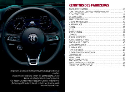 2022-2023 Alfa Romeo Tonale Gebruikershandleiding | Duits