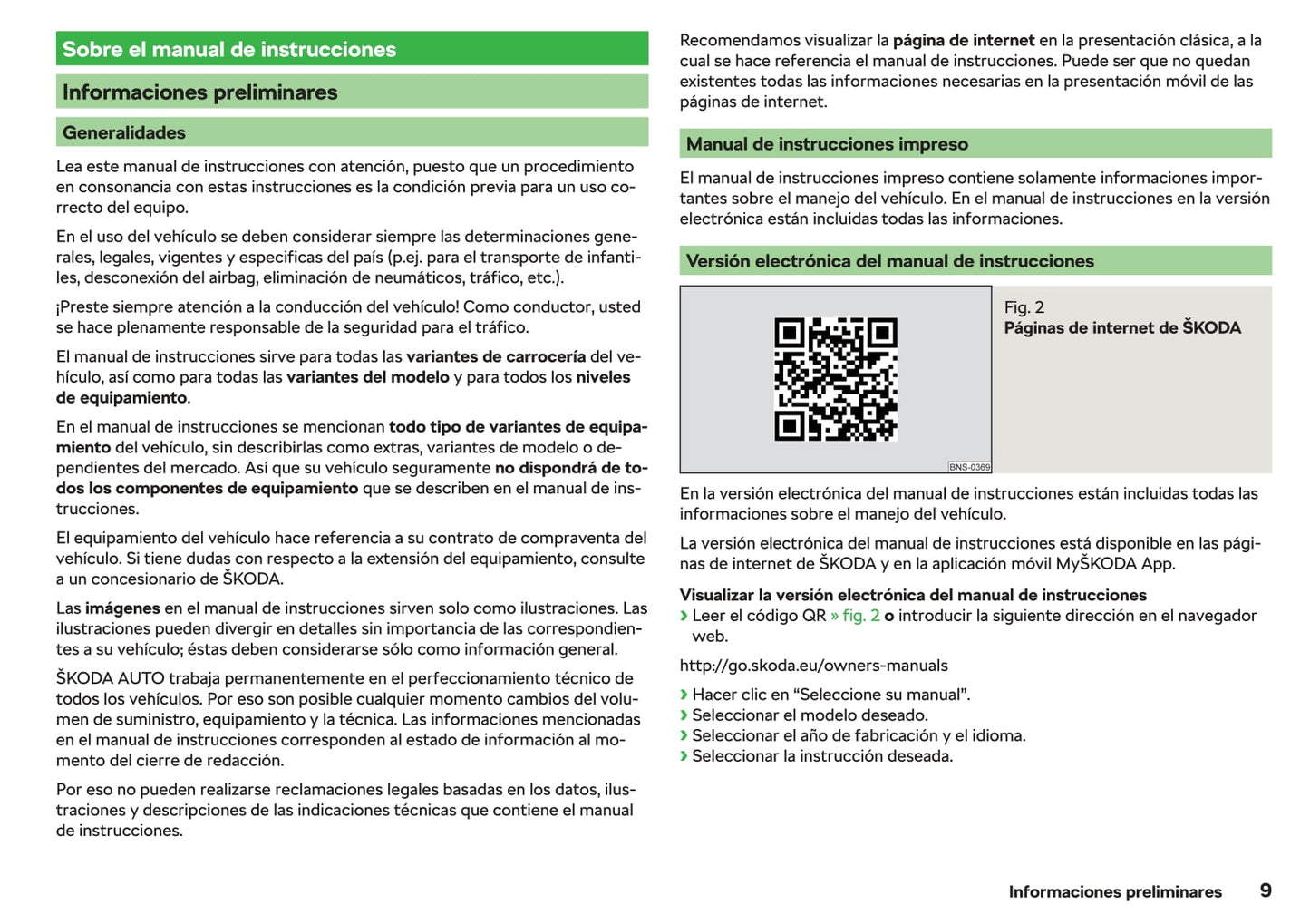 2017-2019 Skoda Rapid Manuel du propriétaire | Espagnol