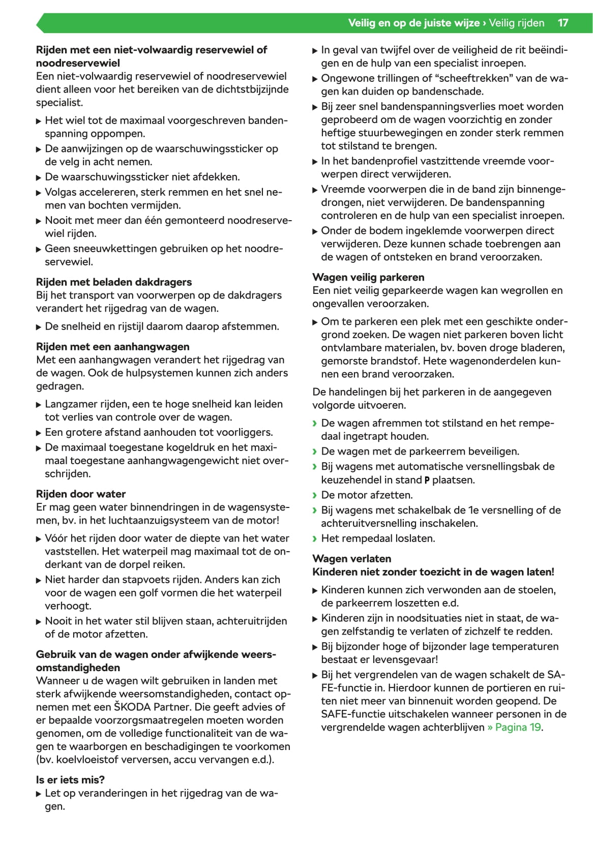 2019-2023 Skoda Kamiq Manuel du propriétaire | Néerlandais