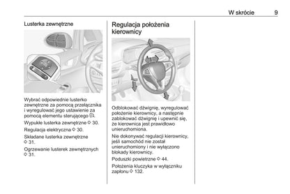 2019-2020 Opel Corsa Owner's Manual | Polish