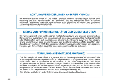 2021-2022 Hyundai i30 Owner's Manual | German