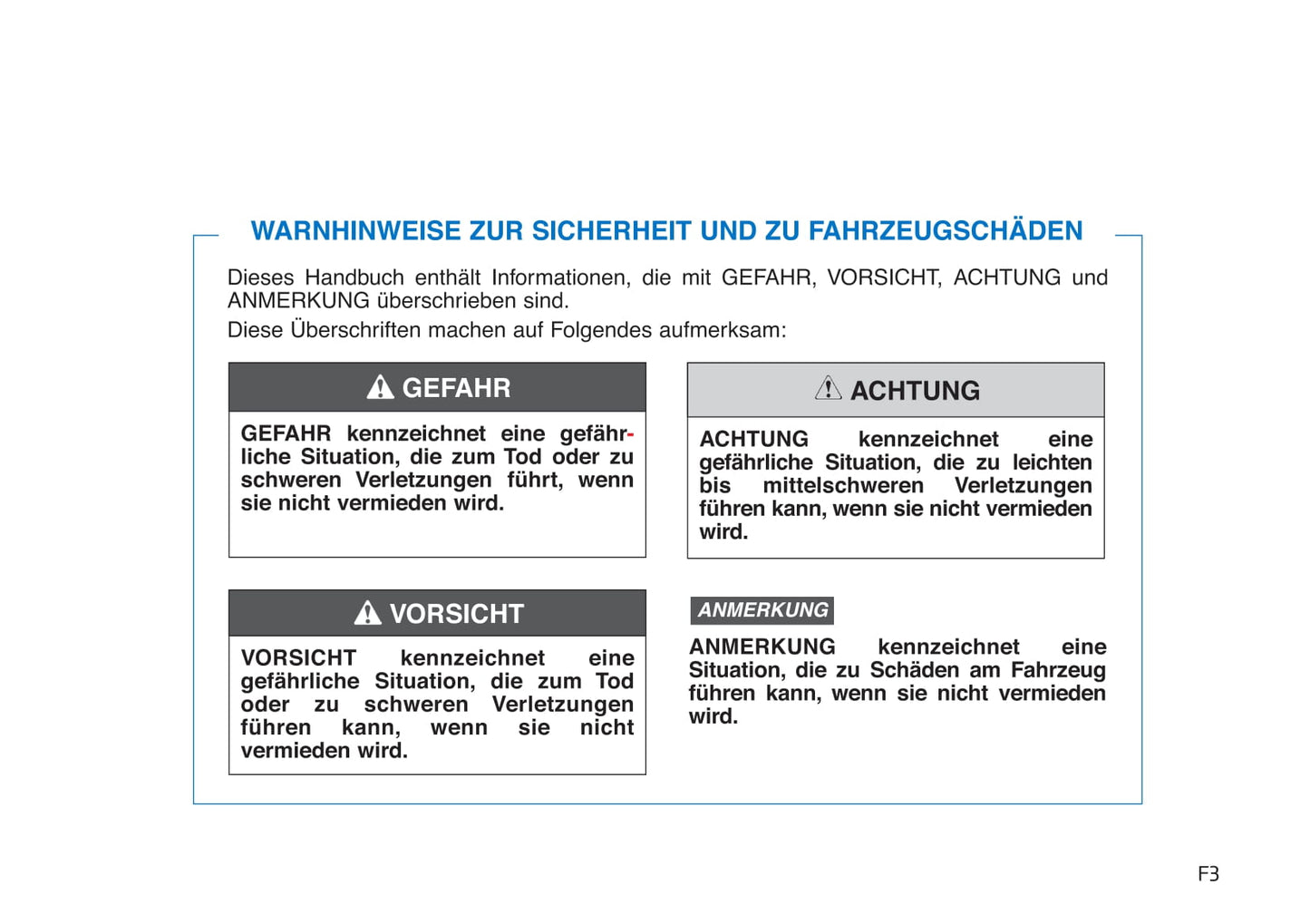 2021-2022 Hyundai i30 Gebruikershandleiding | Duits