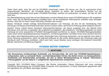 2021-2022 Hyundai i30 Bedienungsanleitung | Deutsch