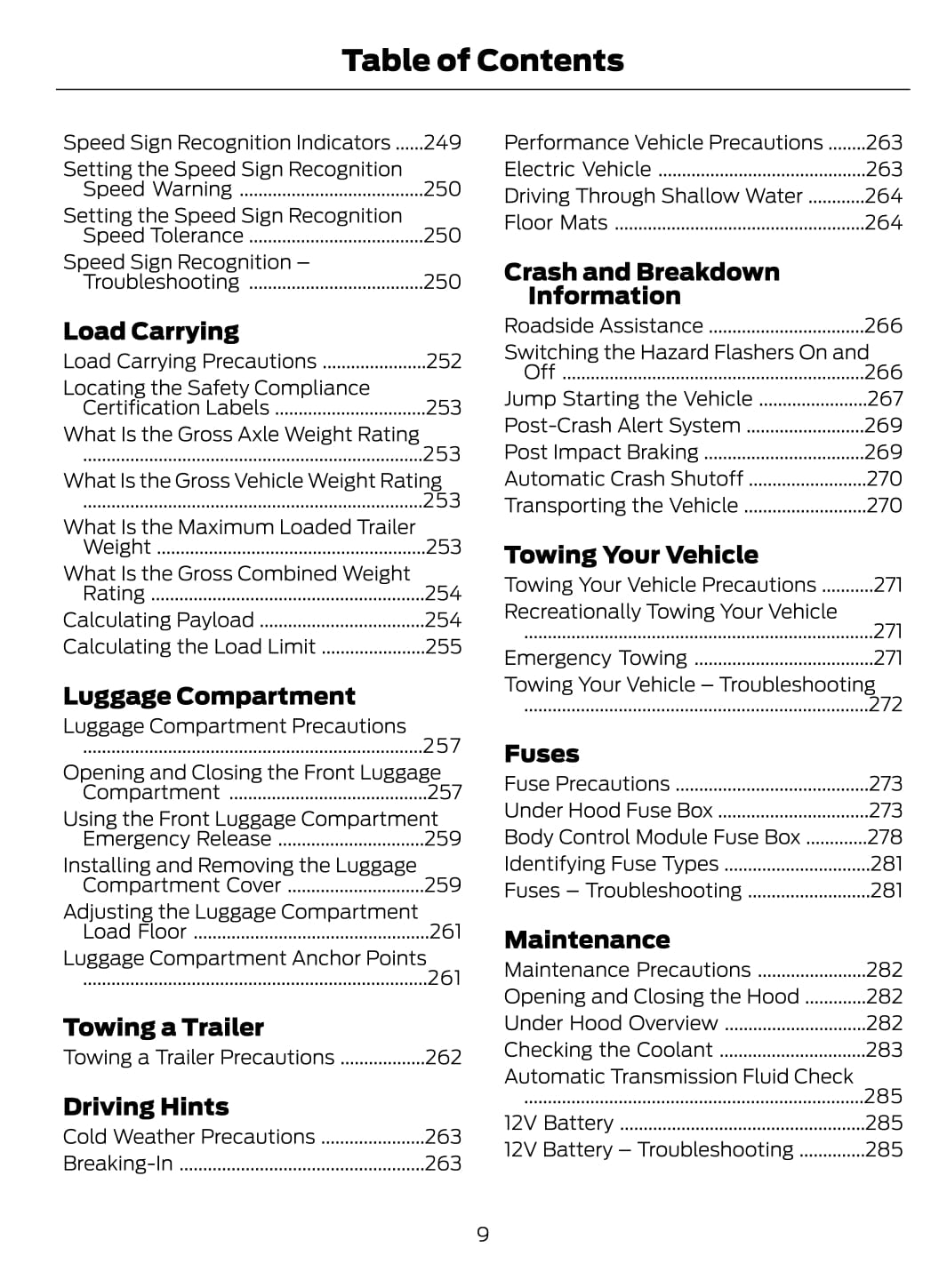 2021 Ford Mustang Mach-E Owner's Manual | English