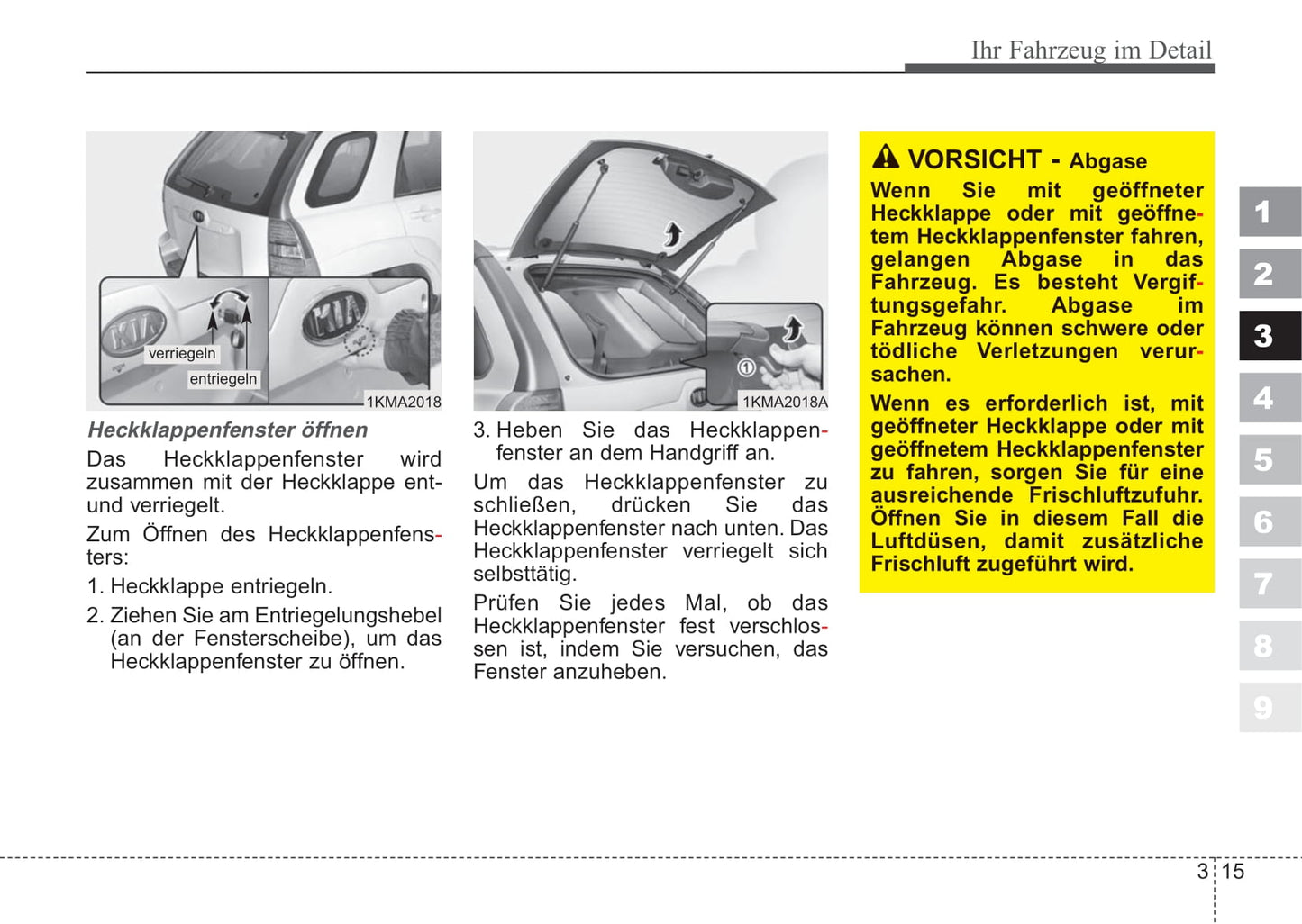 2006-2007 Kia Sportage Gebruikershandleiding | Duits
