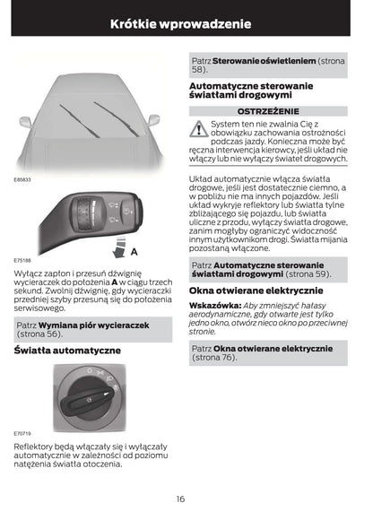 2012-2013 Ford Mondeo Bedienungsanleitung | Polnisch