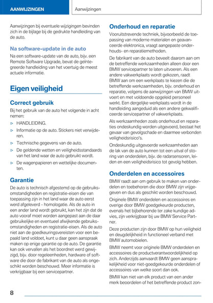 2020-2021 BMW X4 Bedienungsanleitung | Niederländisch