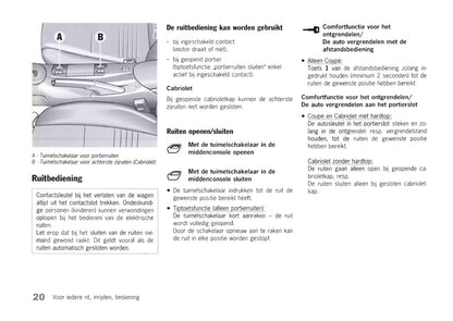 1997-2001 Porsche 911 Bedienungsanleitung | Niederländisch