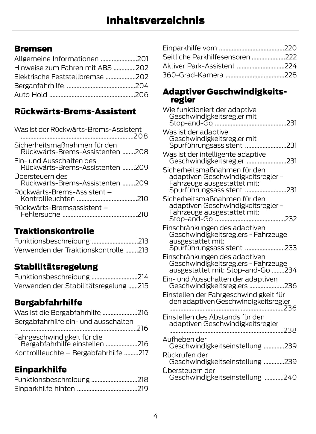2021-2022 Ford Explorer Owner's Manual | German