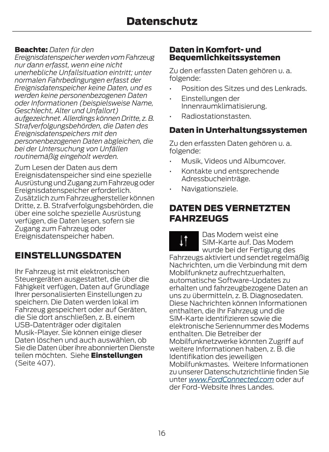 2021-2022 Ford Explorer Gebruikershandleiding | Duits