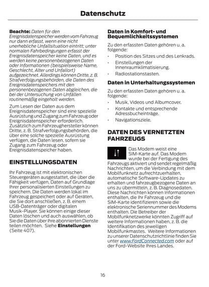 2021-2022 Ford Explorer Gebruikershandleiding | Duits