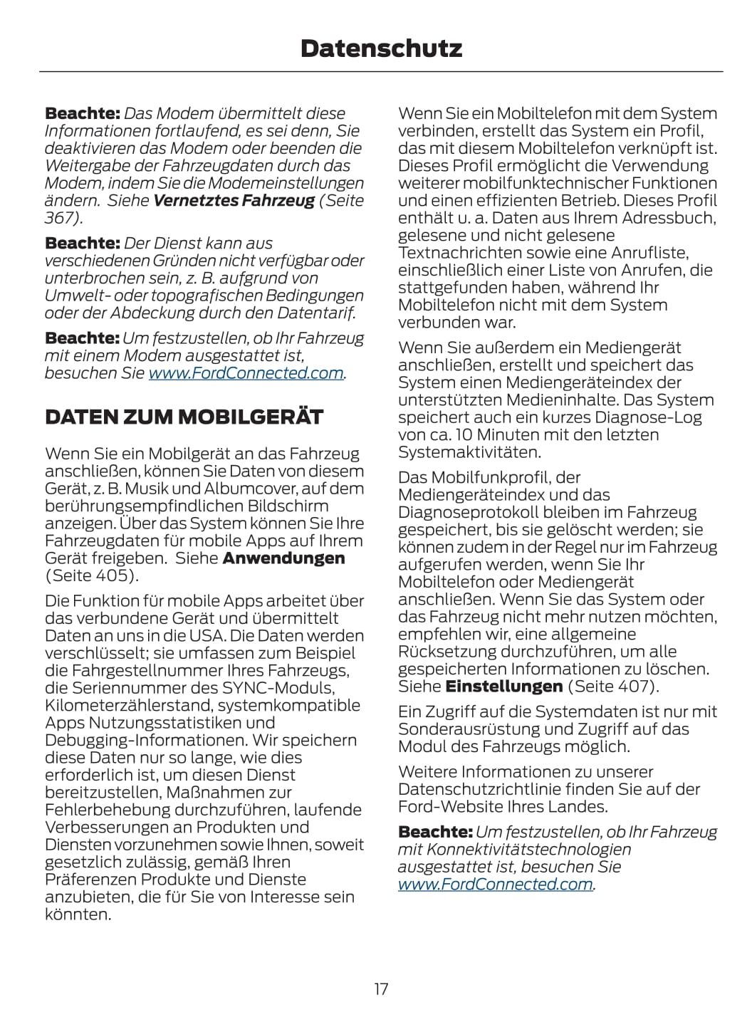 2021-2022 Ford Explorer Owner's Manual | German
