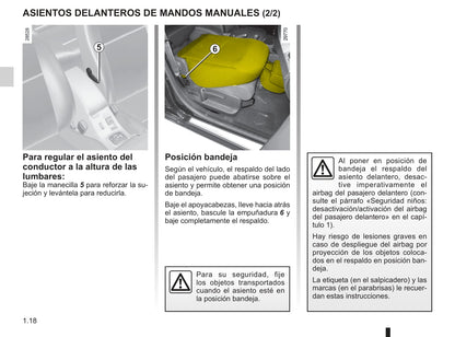 2010-2011 Renault Mégane Owner's Manual | Spanish