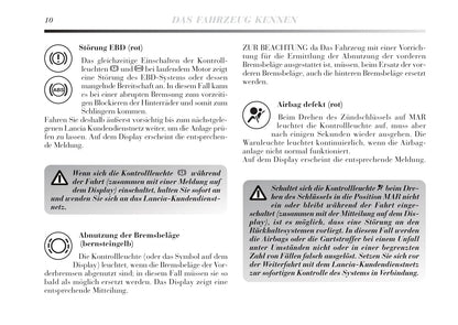 2008-2011 Lancia Delta Gebruikershandleiding | Duits
