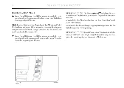 2008-2011 Lancia Delta Manuel du propriétaire | Allemand
