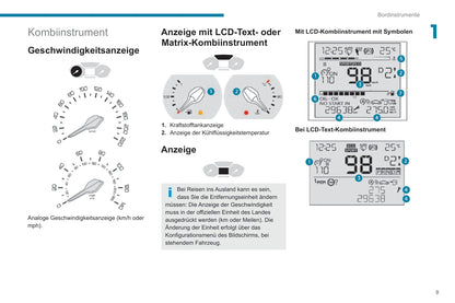 2019-2022 Peugeot Rifter Bedienungsanleitung | Deutsch