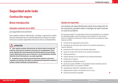 2006-2009 Seat Altea XL Gebruikershandleiding | Spaans