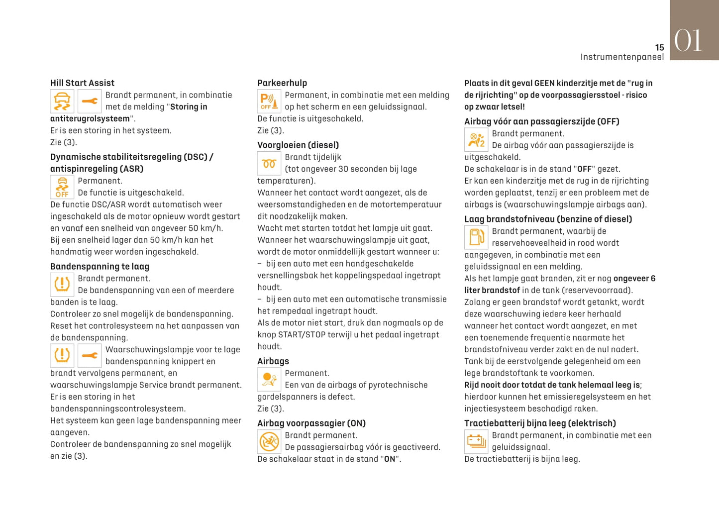 2020-2022 DS Automobiles DS 3 Crossback Owner's Manual | Dutch