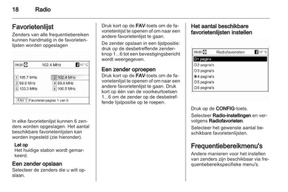 Opel Mokka Navi 600 / CD 400 infotainment Handleiding