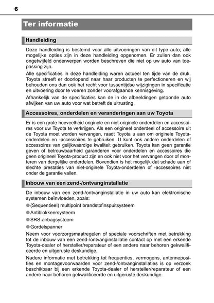 2017-2020 Toyota Yaris GRMN Manuel du propriétaire | Néerlandais