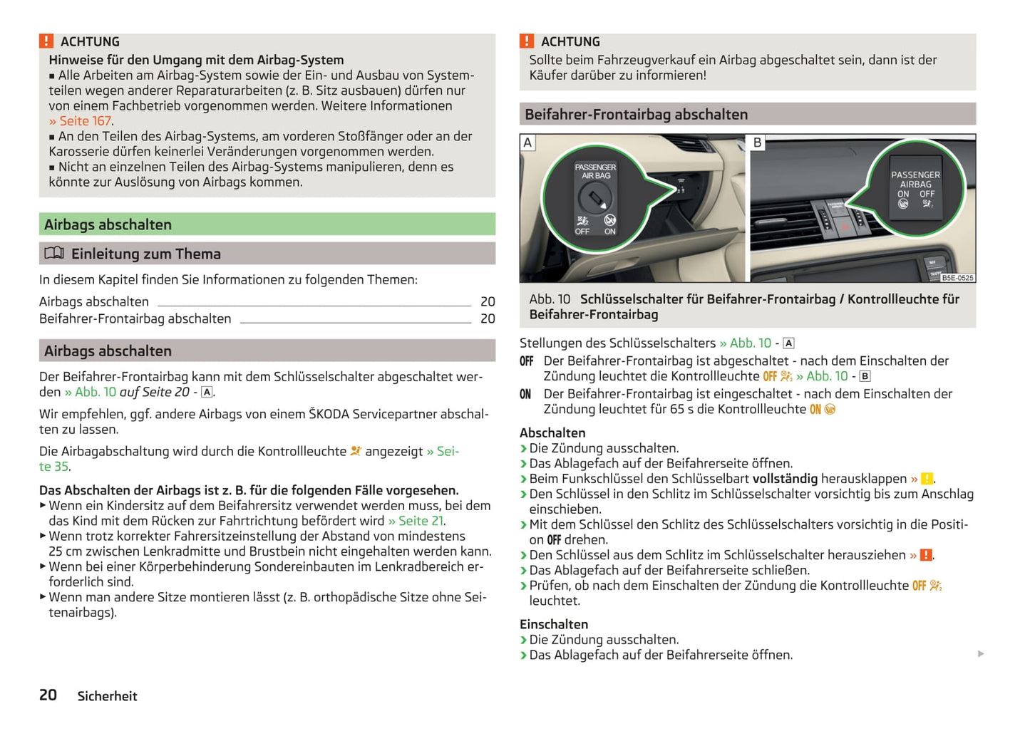 2016-2017 Skoda Octavia Owner's Manual | German