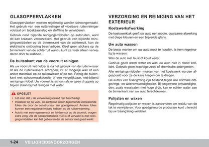 2015-2018 SsangYong Tivoli Owner's Manual | Dutch