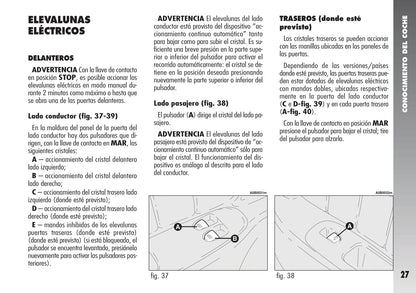 2005-2007 Alfa Romeo 156 Owner's Manual | Spanish