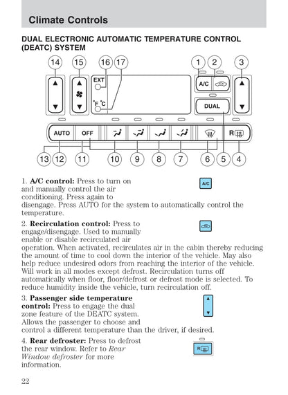 2005 Ford Thunderbird Bedienungsanleitung | Englisch