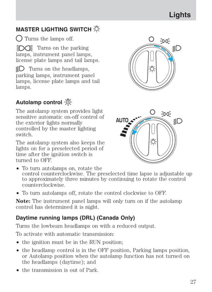 2005 Ford Thunderbird Owner's Manual | English