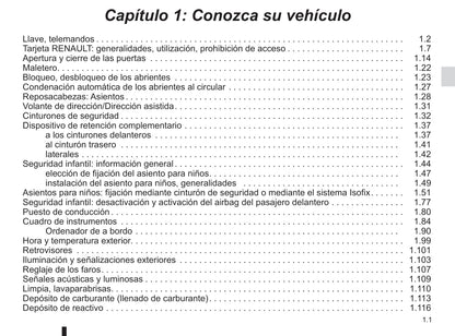 2018-2019 Renault Trafic Gebruikershandleiding | Spaans