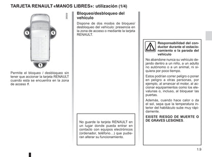 2018-2019 Renault Trafic Gebruikershandleiding | Spaans