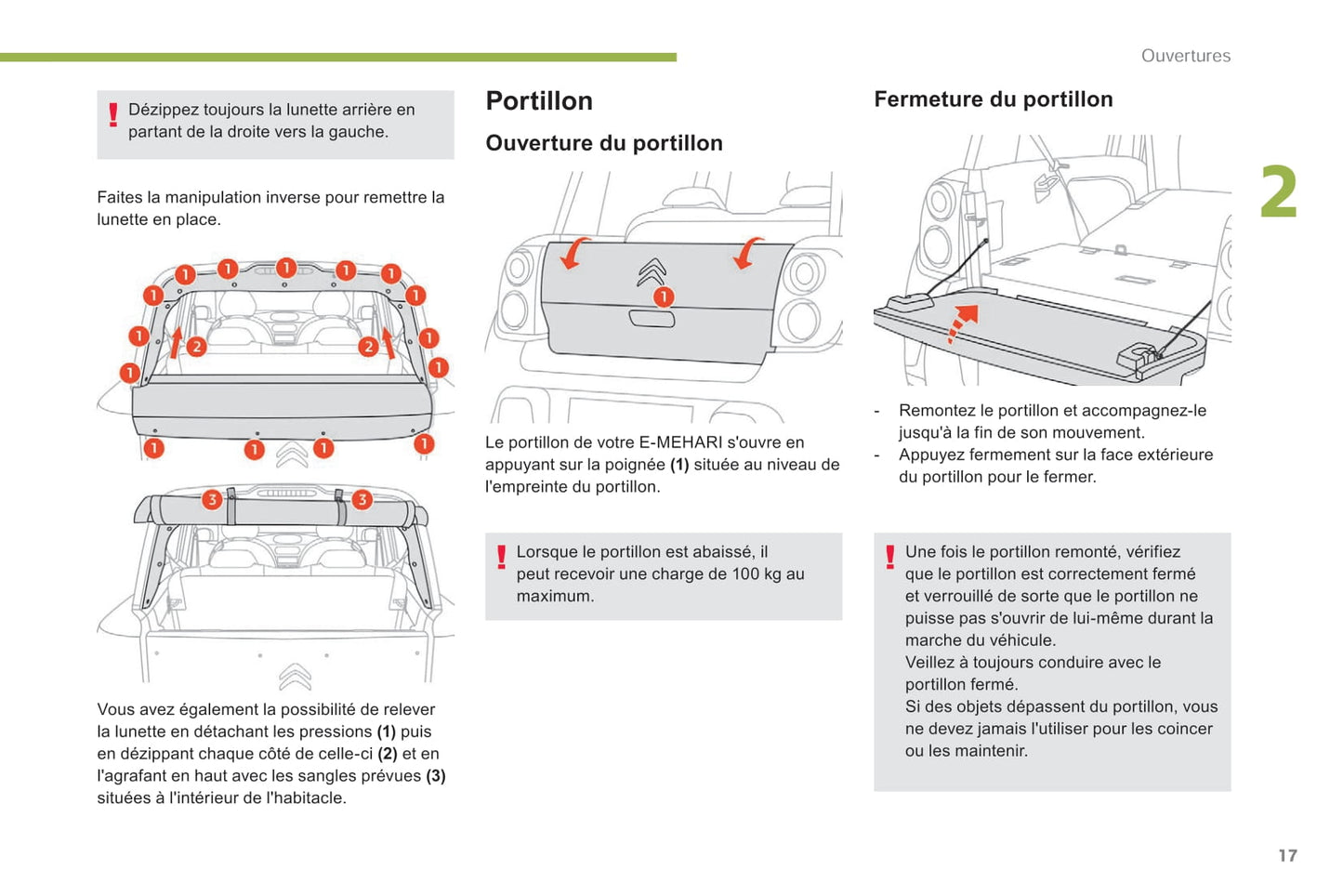 2017-2019 Citroën e-Méhari Gebruikershandleiding | Frans