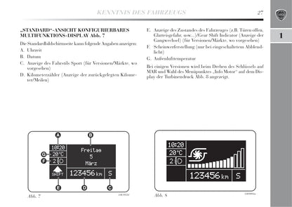 2011-2015 Lancia Delta Manuel du propriétaire | Allemand